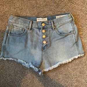 High Waisted Jean Shorts